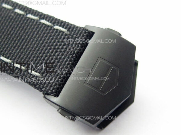 Aquaracer Calibre 5 PVD 41mm TARF 1:1 Best Edition Carbon/RG Dial on Black Nylon Strap SW200 – Bild 11