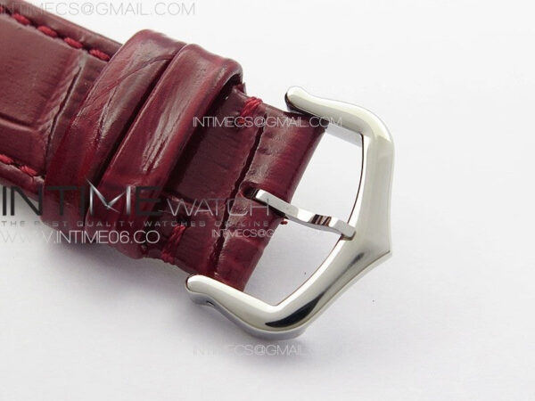 Tank Louis Ladies 25mm SS 8848F 1:1 Best Edition Red Dial on Red Leather Strap Ronda Quartz – Bild 11