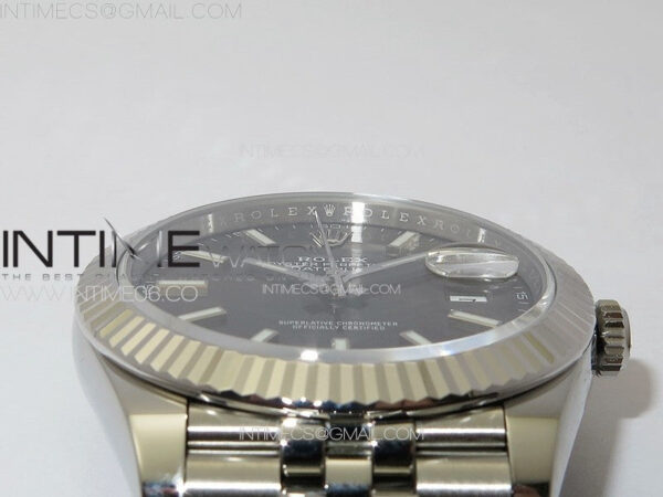 DateJust 41 126334 904L SS VSF 1:1 Best Edition Gray Dial on Jubilee Bracelet VS3235 – Bild 11