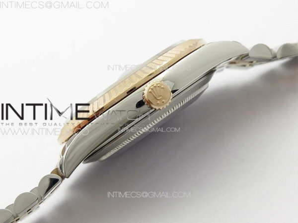 DateJust 41 126334 SS/RG GMF 1:1 Best Edition Silver Fluted Dial on SS/RG Jubilee Bracelet – Bild 11