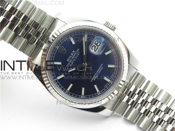 DateJust 36 SS 116234 ARF 1:1 Best Edition 904L Steel Blue Dial on Jubilee Bracelet SH3135 V3 – Bild 11