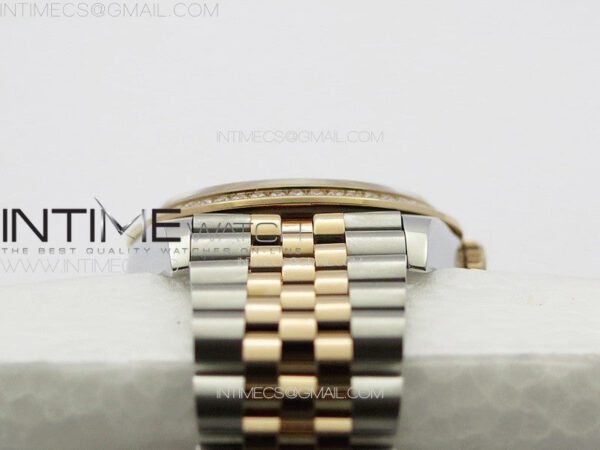 DateJust 36 SS/YG 126231 Diamonds Bezel JDF 1:1 Best Edition New Silver Dial on Jubilee SS/YG Bracelet – Bild 10