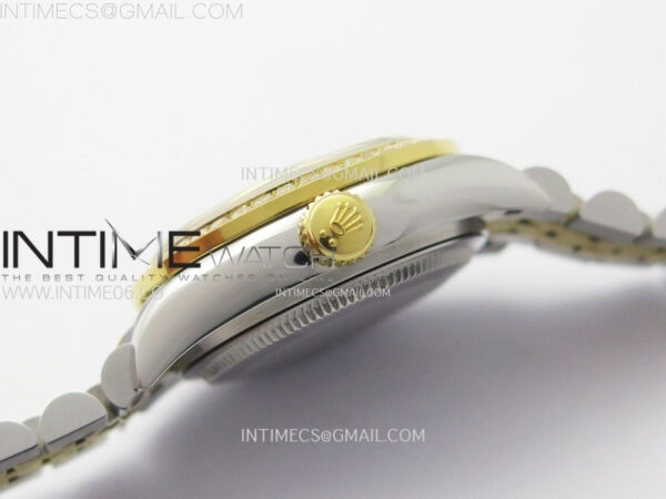 Datejust 28mm 279173 Crystals Bezel SS/YG APSF Best Edition Green Dial Crystals Markers on Jubilee Bracelet NH05 – Bild 11