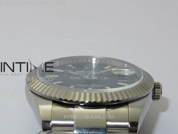 DateJust 41 126334 NTF 1:1 Best Edition 904L Steel Green Stick Dial on Oyster Bracelet VR3235 – Bild 12