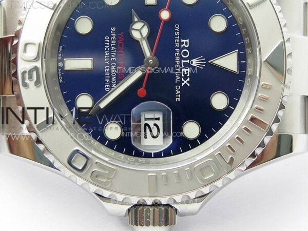 Yacht-Master 126622 904L Steel Clean F 1:1 Best Edition Blue Dial on SS Bracelet VR3235 – Bild 11