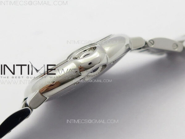 Ballon Bleu 33mm SS V20F 1:1 Best Edition White Textured Dial on SS Bracelet Gen Cal.157 Quartz – Bild 11