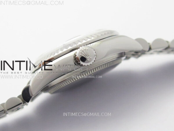 Datejust 28mm 279179 SS APSF Best Edition Gray Dial Crystals Markers on SS Jubilee Bracelet NH05 – Bild 11