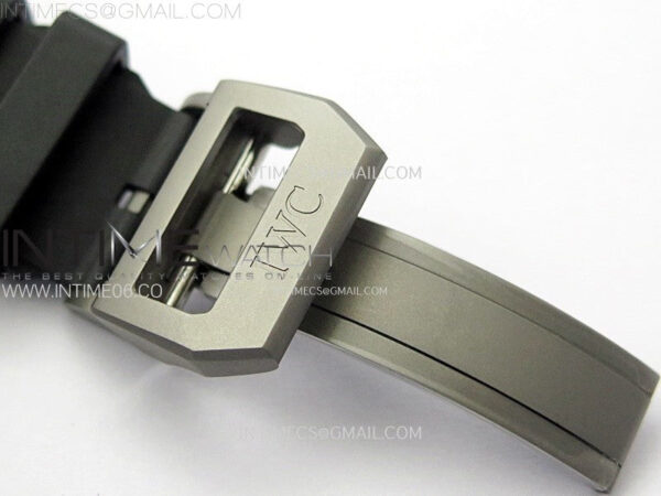 Big Pilot IW329801 Real Ceramic M+F 1:1 Best Edition Black Dial on Black Rubber Strap SEIKO 8N-24 – Bild 11