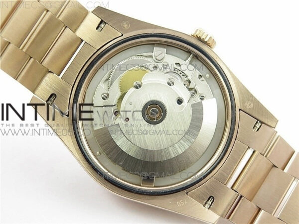 Day-Date 36 128239 RG BP Best Edition Pink Gold Crystal Markers Dial on RG President Bracelet – Bild 11
