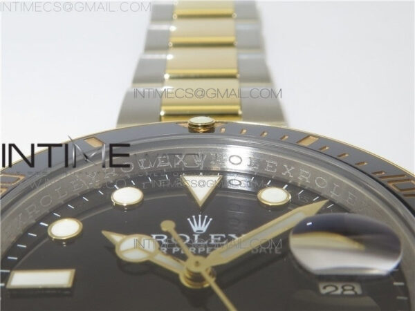 Yacht-Master 42mm 226659 316L BP 1:1 Best Edition 3D Black Ceramic Bezel on Black Rubber Strap SA3235 – Bild 11
