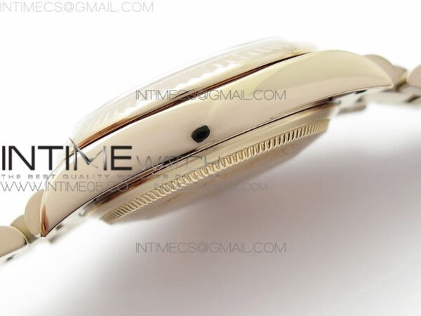 Datejust 31mm 278275 RG BP Best Edition RG Roman Markers Dial @6 Dia on RG President Bracelet – Bild 11