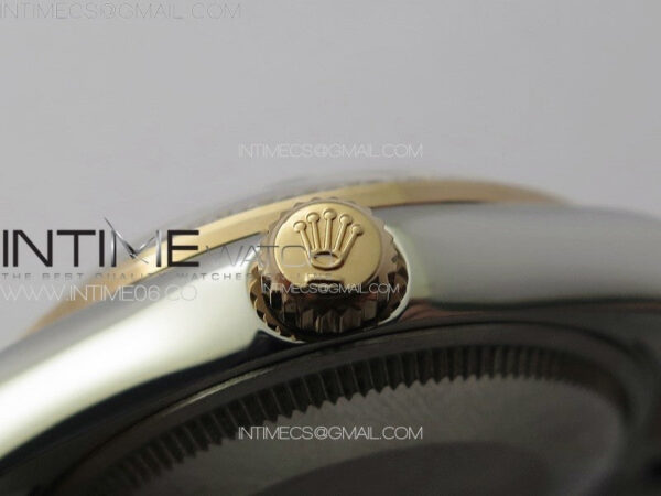 DateJust 31mm 72610 SS/Crystals Bezel APSF Best Edition Green Dial Roman Markers on Oyster Bracelet A2824 – Bild 11