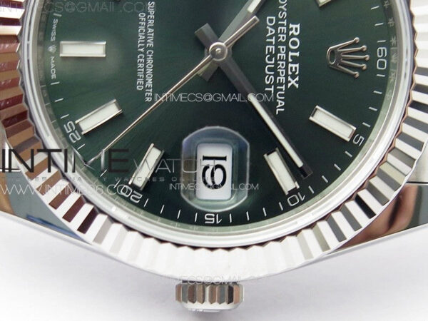 DateJust 41 126334 904L SS VSF 1:1 Best Edition Green Dial on Jubilee Bracelet VS3235 – Bild 11