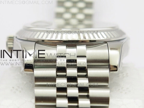 DateJust 36 SS 116234 ARF 1:1 Best Edition Blue dial Roman Markers on SS Jubilee Bracelet SA3135 – Bild 11
