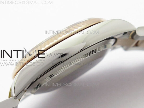 Datejust 36mm 116231 SS/RG BP 1:1 Best Edition Green Dial Stick Markers On SS/RG Oyster Bracelet A2824 – Bild 11