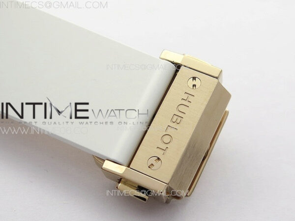 Classic Fusion Orlinski RG APSF 1:1 Best Edtion White Faceted Dial on White Rubber Strap A2892 – Bild 12