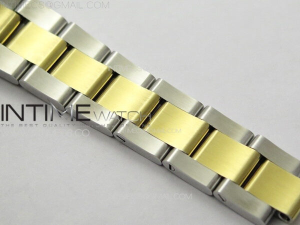 DateJust 31mm 278274 904L SS/YG GMF Best Edition Green Flowers Crystals Dial on 904L SS/YG Oyster Bracelet A2824 – Bild 11