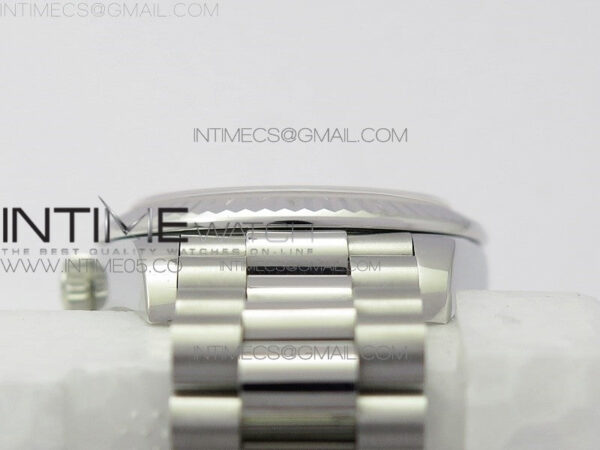 Datejust 31mm 278275 SS BP Best Edition Gray Crystals Markers Dial on SS President Bracelet – Bild 12
