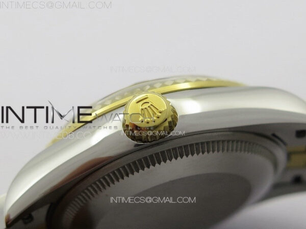 DateJust 31mm 72610 SS/YG APSF Best Edition Blue Flowers Crystals Dial on Jubilee Bracelet A2824 – Bild 12