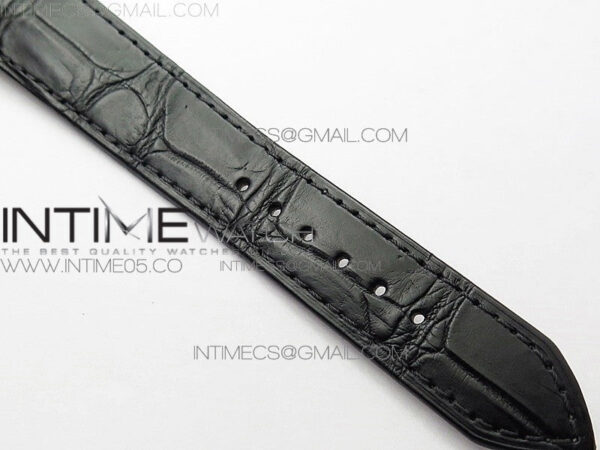 Cellini 50519 Real Date SS BP Best Edition Black Dial Sticks Markers on Black Leather Strap SA3165 – Bild 12