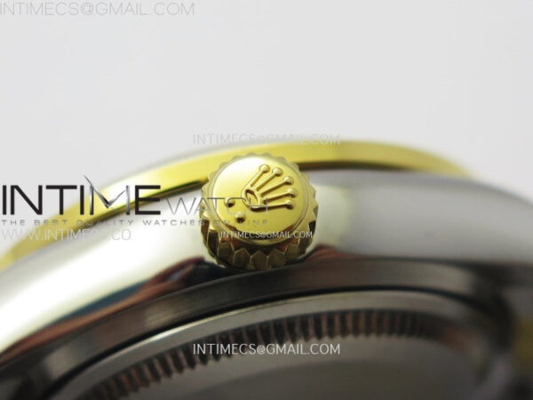 Datejust 28mm 279173 Crystals Bezel SS/YG APSF Best Edition Green Dial Crystals Markers on Jubilee Bracelet NH05 – Bild 12