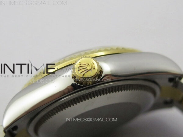DateJust 31mm 178271 SS/YG APSF Best Edition Black Dial Crystal Markers on Oyster Bracelet A2824 – Bild 12