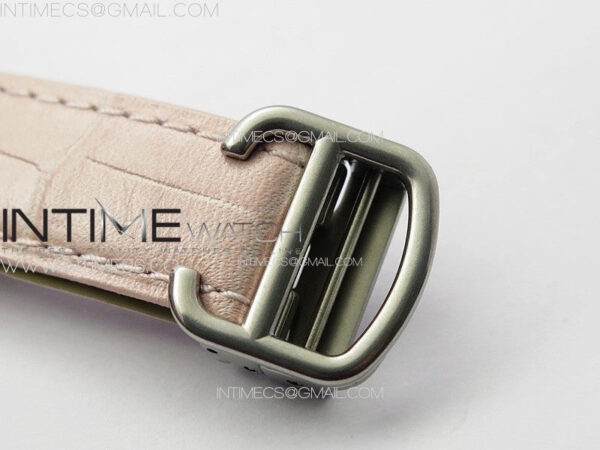 Ballon Bleu 36mm SS K3F 1:1 Best Edition Pink Textured Dial on Pink Leather Strap A076 – Bild 12