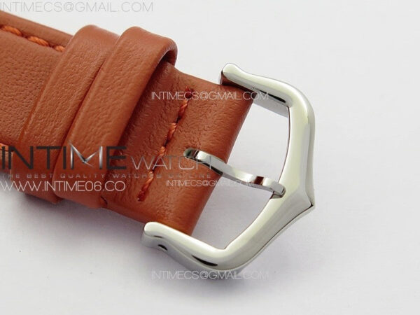 Tank Louis Ladies 25mm SS 8848F 1:1 Best Edition White Dial on Orange Leather Strap Ronda Quartz – Bild 12