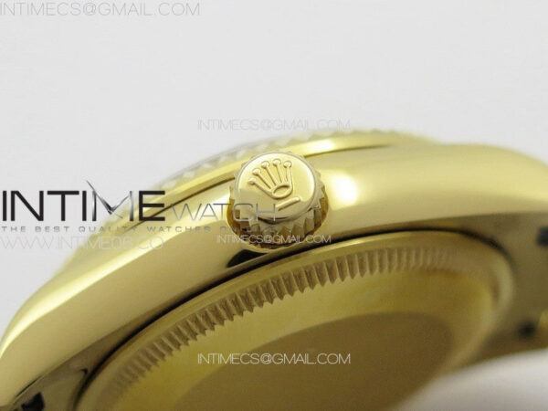 DateJust 31mm 178271 YG APSF Best Edition Gray Dial Crystal Markers on President Bracelet A2824 – Bild 14