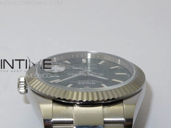 DateJust 41 126334 NTF 1:1 Best Edition 904L Steel Green Stick Dial on Oyster Bracelet VR3235 – Bild 11