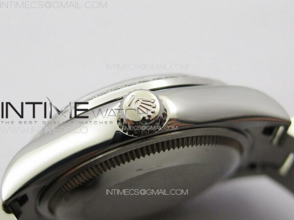 DateJust 31mm 178271 SS Crystal Bezel APSF Best Edition Blue Dial Crystal Markers on Oyster Bracelet A2824 – Bild 12