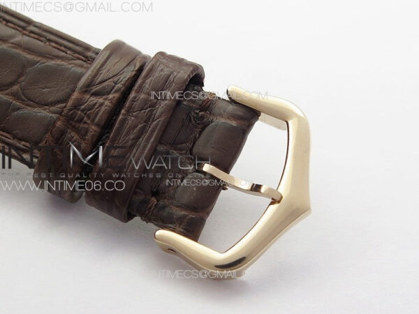 Tank Solo Ladies 25mm RG K11F 1:1 Best Edition White Dial on Brown Leather Strap Ronda Quartz – Bild 12