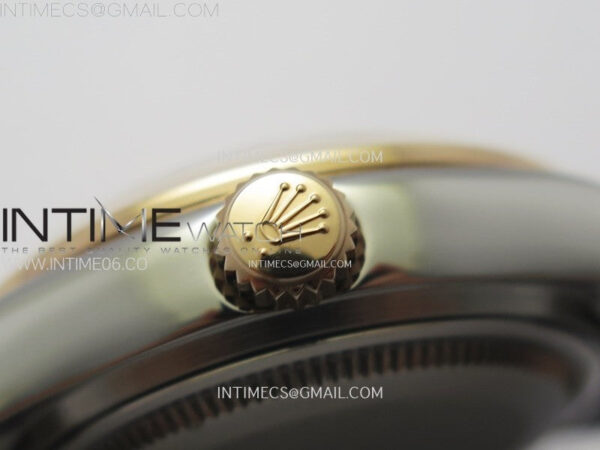 Datejust 28mm 279171 Smooth Bezel SS/RG APSF Best Edition RG Dial Crystals Markers on SS Jubilee Bracelet NH05 – Bild 12