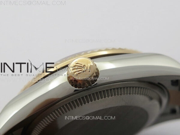 DateJust 31mm 72610 SS/RG APSF Best Edition Blue Flowers Crystals Dial on Oyster Bracelet A2824 – Bild 12