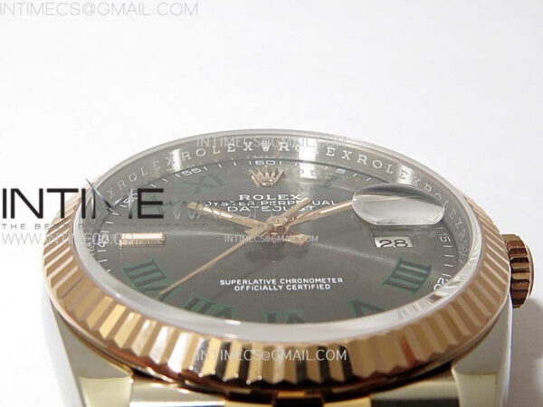 Cellini 50535 Moonphase RG GMF Best Edition White Dial on Brown Leather Strap A3195 V2 – Bild 12