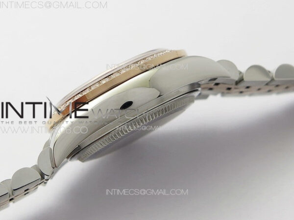 Datejust 28mm 279179 SS/RG APSF Best Edition Gray Dial Roman Markers on SS/RG Jubilee Bracelet NH05 – Bild 12