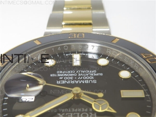 Yacht-Master 42mm 226659 316L BP 1:1 Best Edition 3D Black Ceramic Bezel on Black Rubber Strap SA3235 – Bild 12