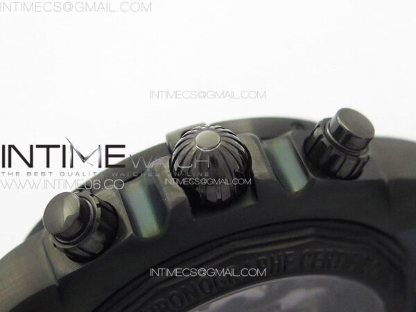 CHRONOMAT 44MM BLACKSTEEL V9F 1:1 SPECIAL EDITION BLACK DIAL ON BLACK RUBBER STRAP – Bild 12