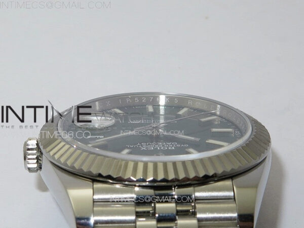 DateJust 41 126334 NTF 1:1 Best Edition 904L Steel Green Stick Dial on Jubilee Bracelet VR3235 – Bild 12