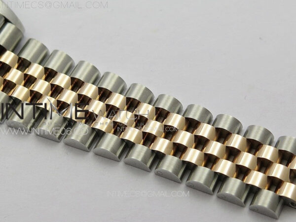 DateJust 36 SS/YG 126231 Diamonds Bezel JDF 1:1 Best Edition New Silver Dial on Jubilee SS/YG Bracelet – Bild 12