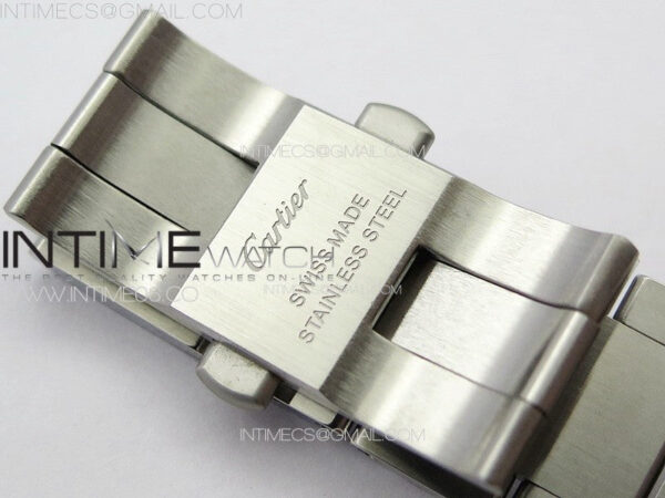Ballon Bleu 42mm SS K3F 1:1 Best Edition White Texture Dial on SS Bracelet A2824 – Bild 13