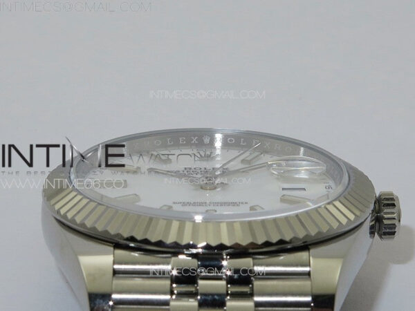 DateJust 41 126334 NTF 1:1 Best Edition 904L Steel White Stick Dial on Jubilee Bracelet VR3235DateJust 41 126334 NTF 1:1 Best Edition 904L Steel White Stick Dial on Jubilee Bracelet VR3235 – Bild 12