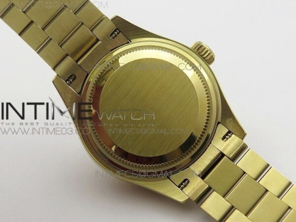 DateJust 28mm YG Diamond Bezel BP Best Edition White Silver Dial on YG Bracelet ETA2671 – Bild 13