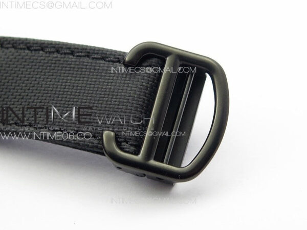 Ballon Bleu 42mm DLC K3F 1:1 Best Edition Black Texture Dial on Black Leather Strap A2824 – Bild 13