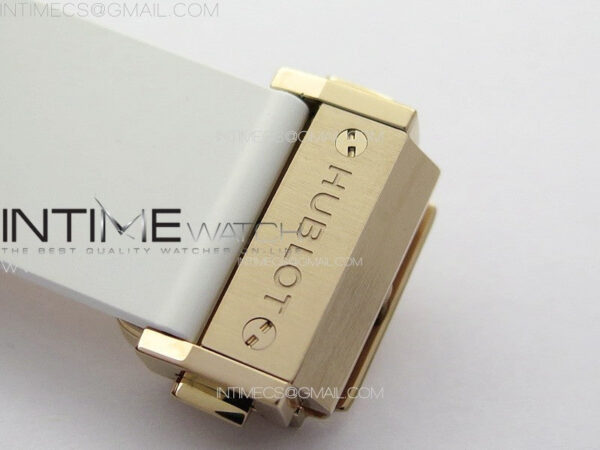 Classic Fusion Orlinski RG APSF 1:1 Best Edtion White Faceted Dial on White Rubber Strap A2892 – Bild 13