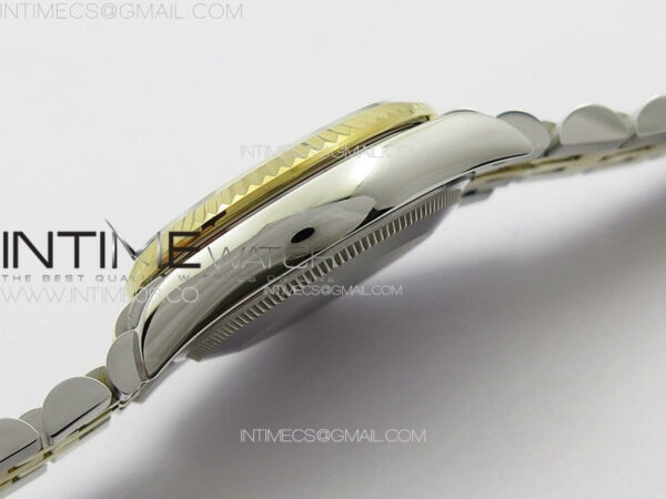 DateJust 31mm 72610 SS/YG APSF Best Edition Blue Flowers Crystals Dial on Jubilee Bracelet A2824 – Bild 13