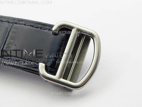 Ballon Bleu 42mm SS K3F 1:1 Best Edition Blue Texture Dial on Blue Leather Strap A2824 – Bild 13