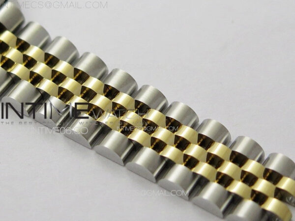 Datejust 28mm 279179 SS/YG APSF Best Edition Gold Dial Crystals Markers on SS/YG Jubilee Bracelet NH05 – Bild 14