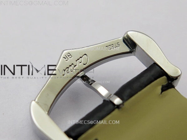 Tank Must Ladies 25mm SS AF 1:1 Best Edition White Dial on Black Leather Strap Ronda Quartz – Bild 13