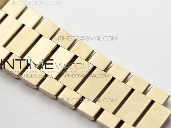 Day-Date 36 128235 RG/Crystal BP Best Edition RG Crystal Marker Dial on RG President Bracelet A2836 – Bild 13